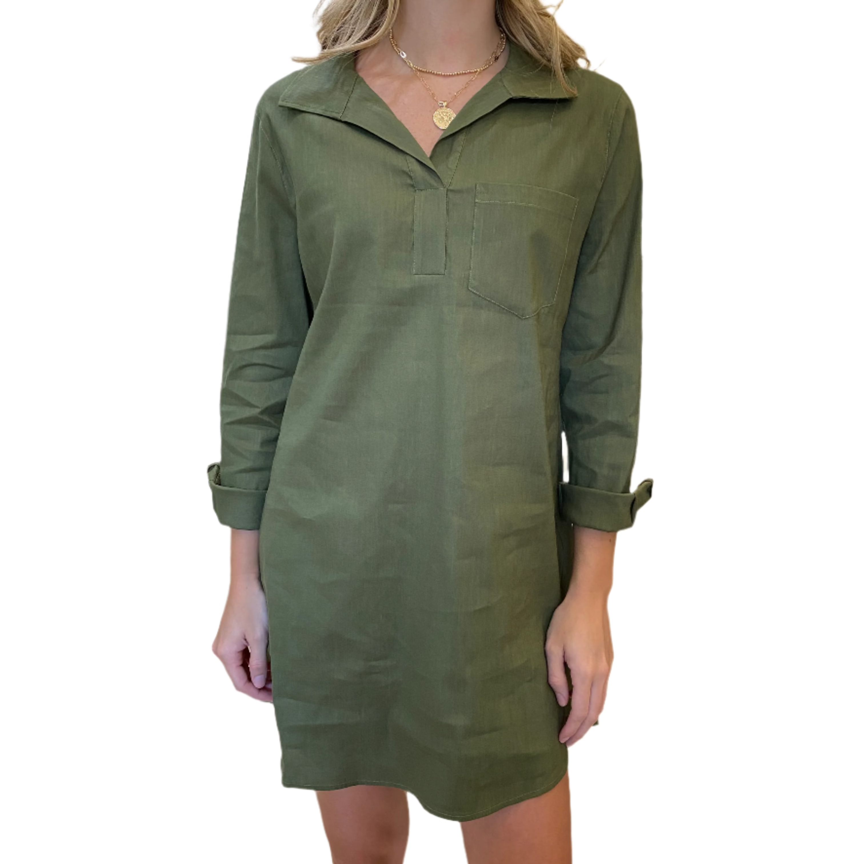 Le Marais Sumter Dress - Moss