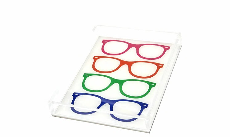 Acrylic Tray - Glasses (Multicolor)