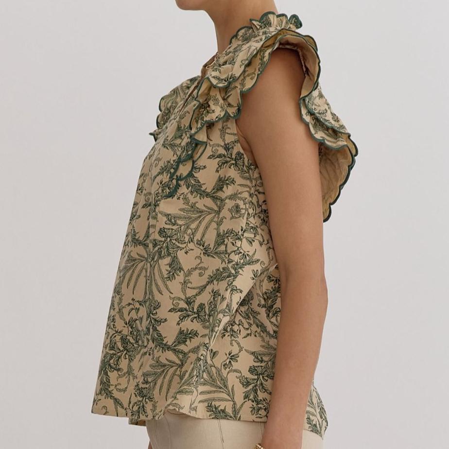 Amelia Hunter Toile Top