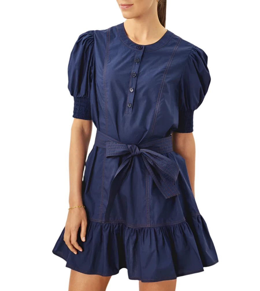 Cartolina Bonnie Dress - Navy