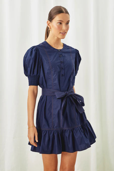 Cartolina Bonnie Dress - Navy