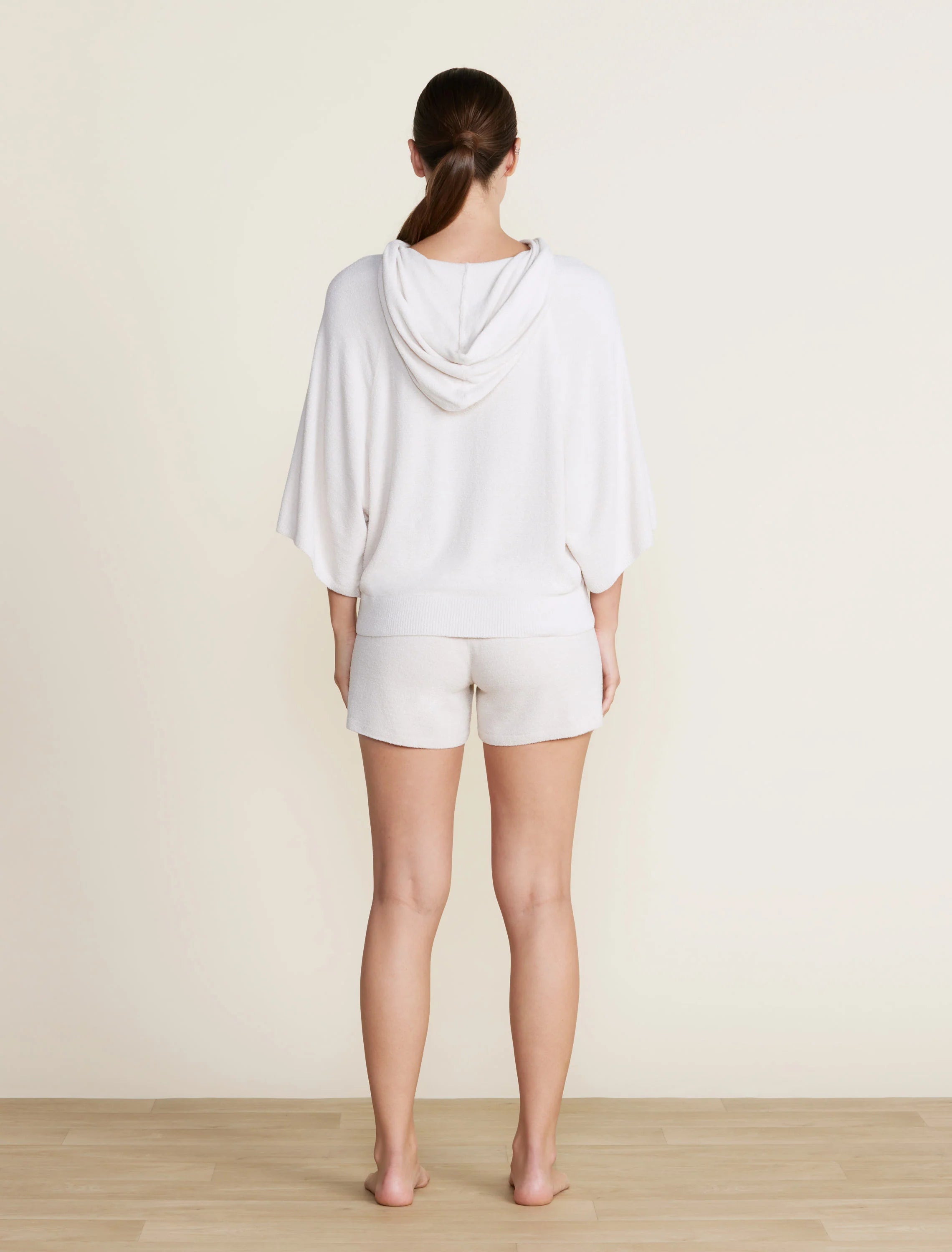 Barefoot Dreams CozyChic® Bell Sleeve Hoodie - Sand Dune