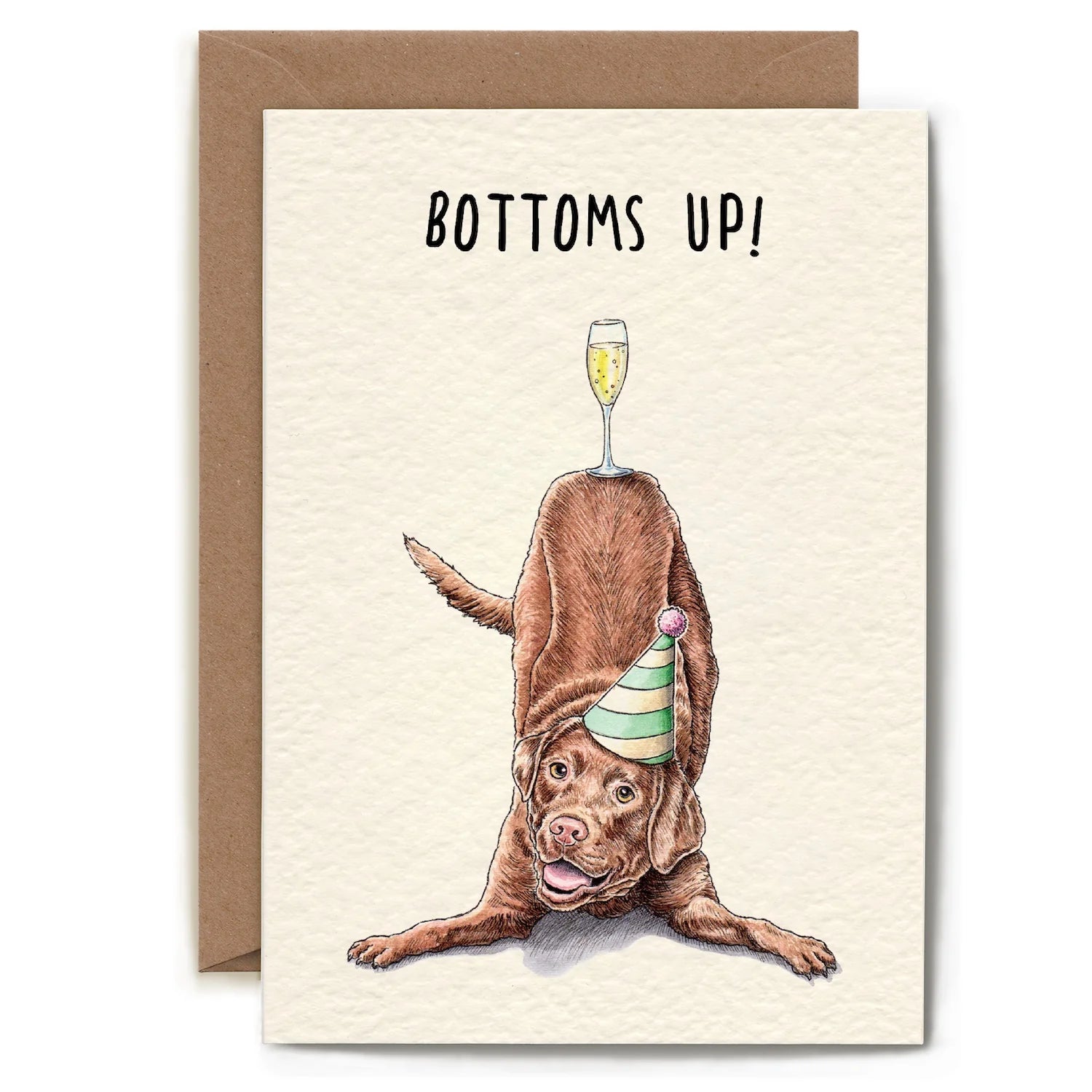 Bottoms Up  Card