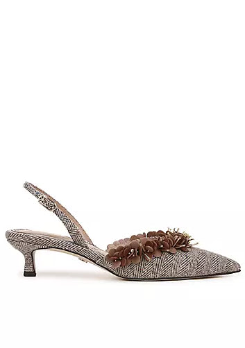 Sam Edelman Houndstooth Kitten Heel