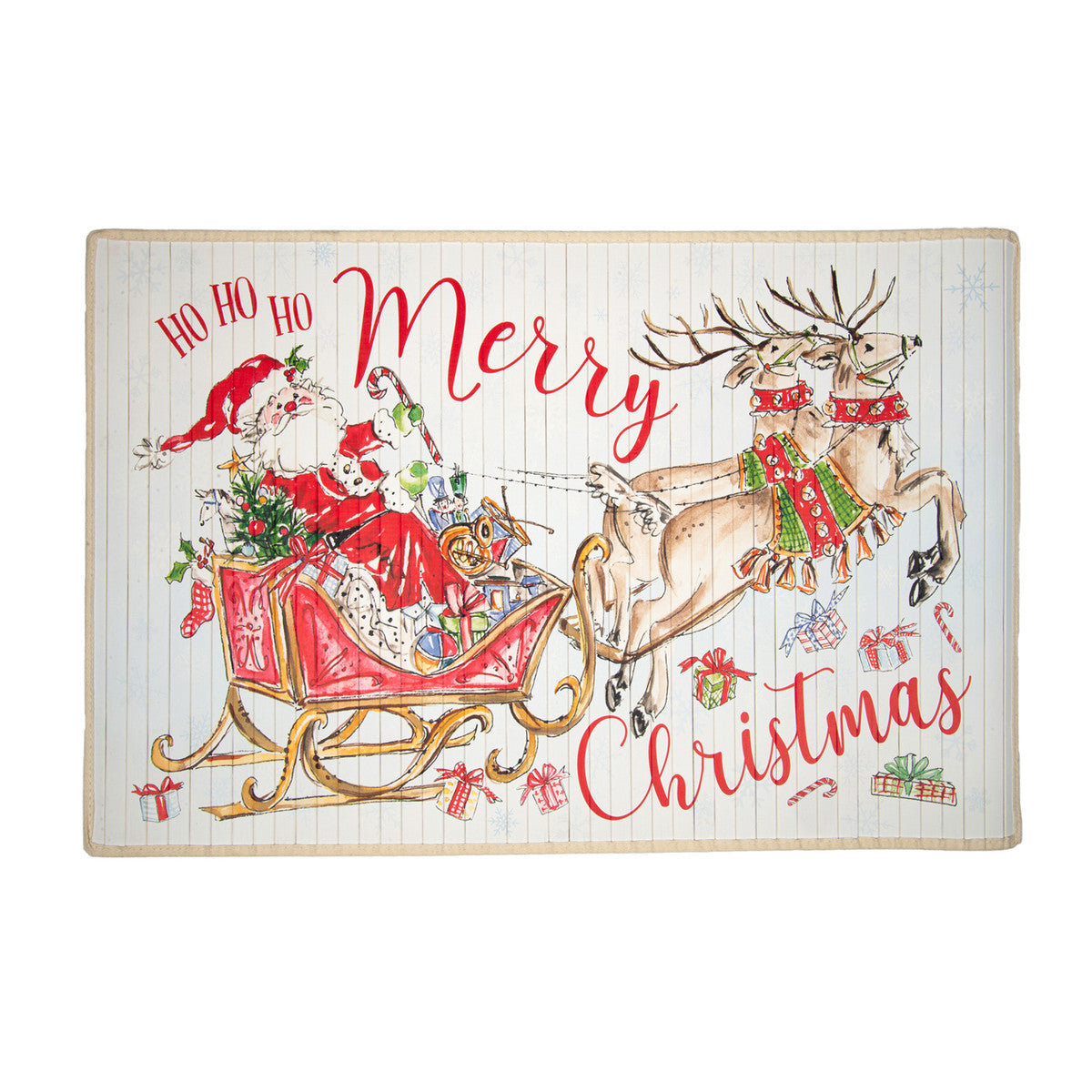 Christmas Bamboo Mat - 2 Varieties