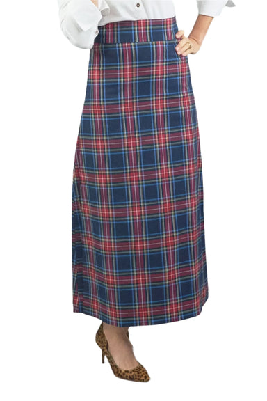 CK Bradley Sanibel Skirt - Navy Plaid