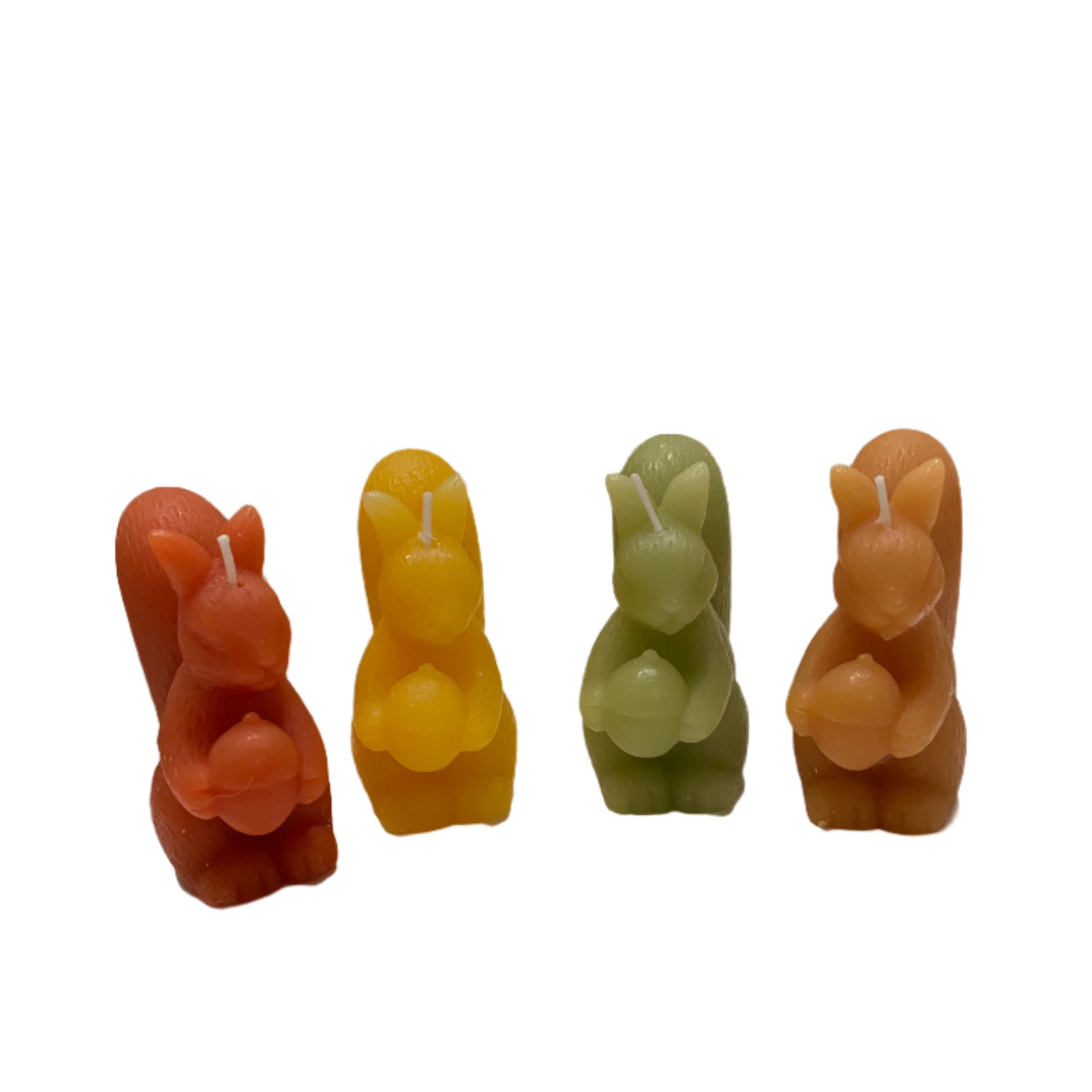 Squirrel Candle - Four Colors