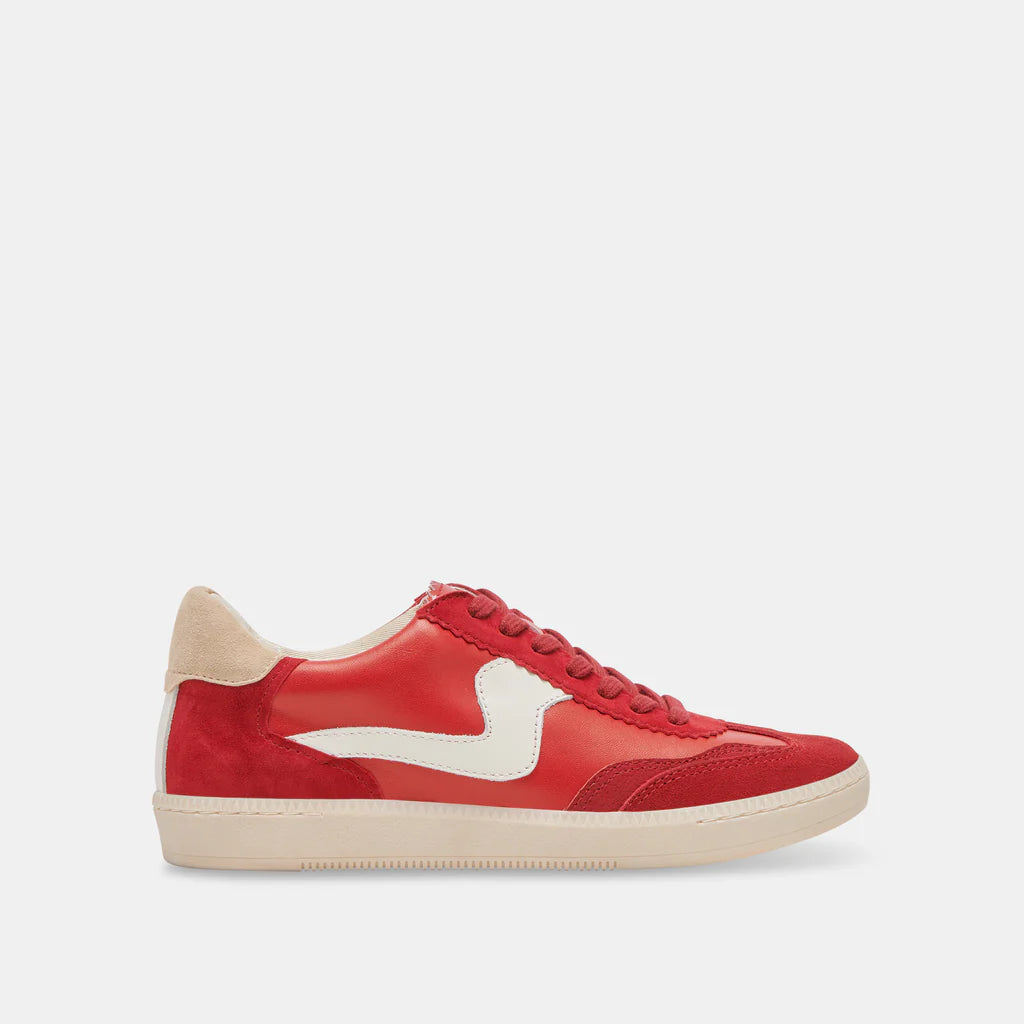 Dolce Vita Notice Sneaker - Crimson Suede