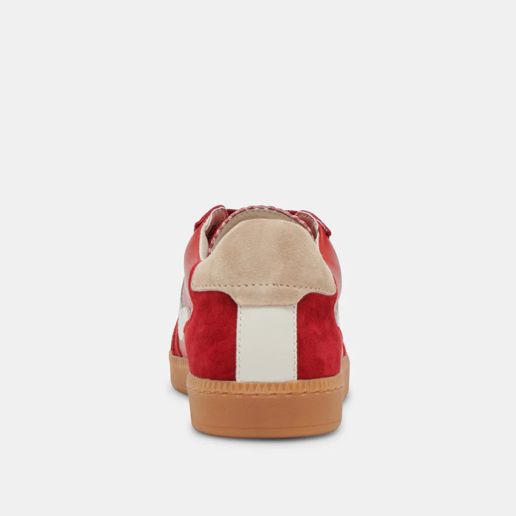 Dolce Vita Notice Sneaker - Crimson Suede