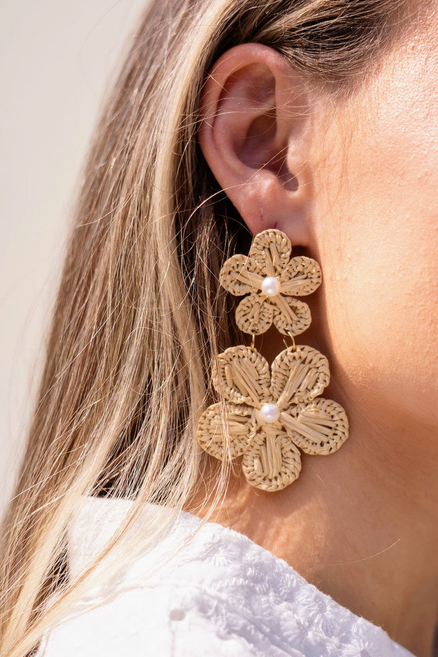 Lisi Lerch Marigold Earring -(natural or white)