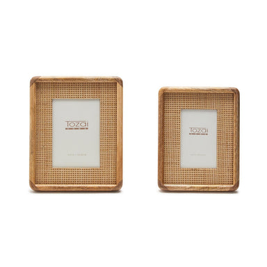 Two's Company Bee-utiful Set of 2 Photo Frames, Gold