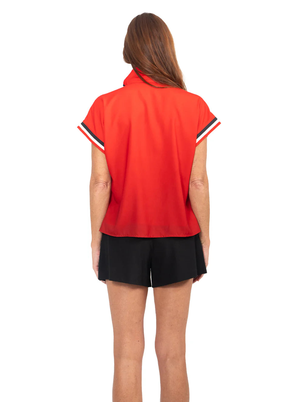 Emily McCarthy Poppy Pullover - Red Varsity