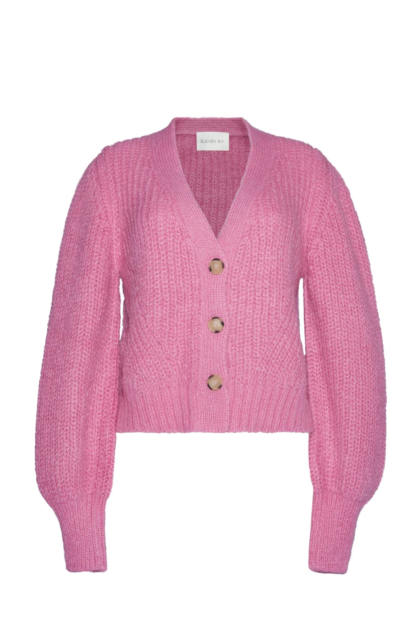 Eleven Six Sara Cardigan - Taffy Pink