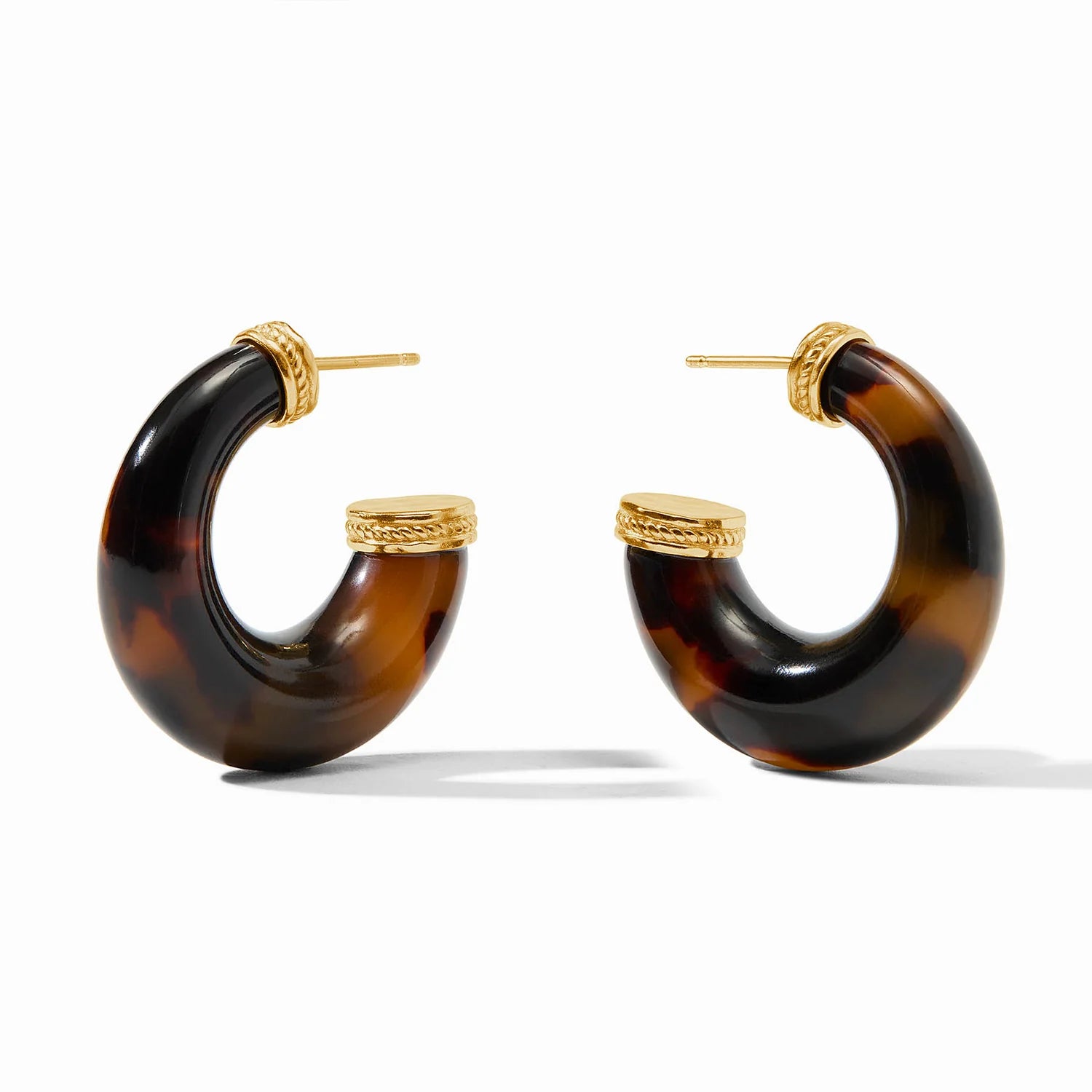 Julie Vos Madison Statement Hoop - Tortoiseshell