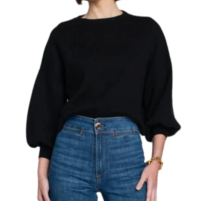 Elizabeth James The Label Camille Sweater- Black