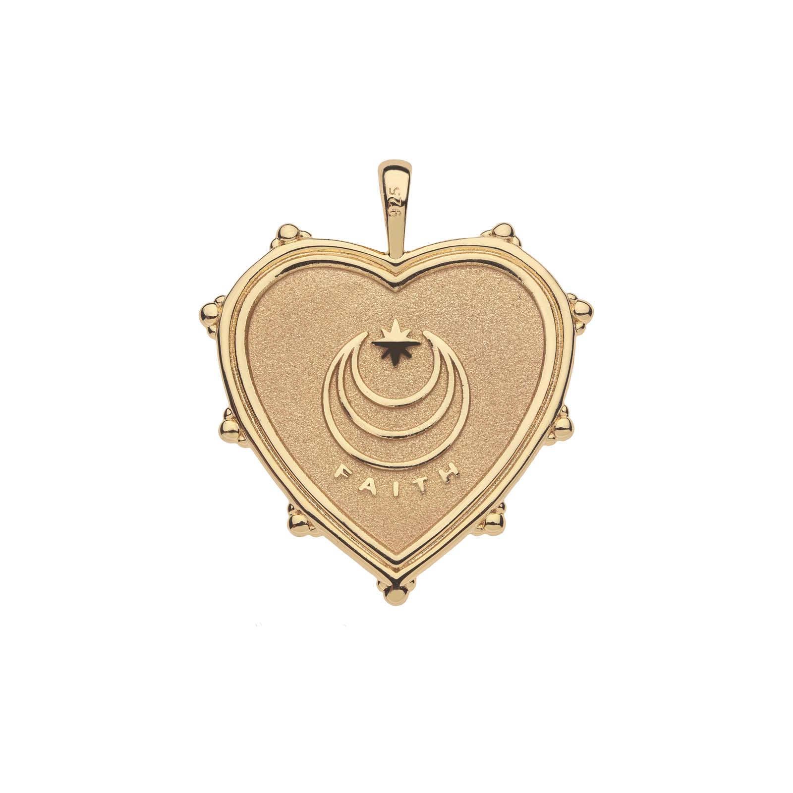 Jane Win - Faith Heart Pendant