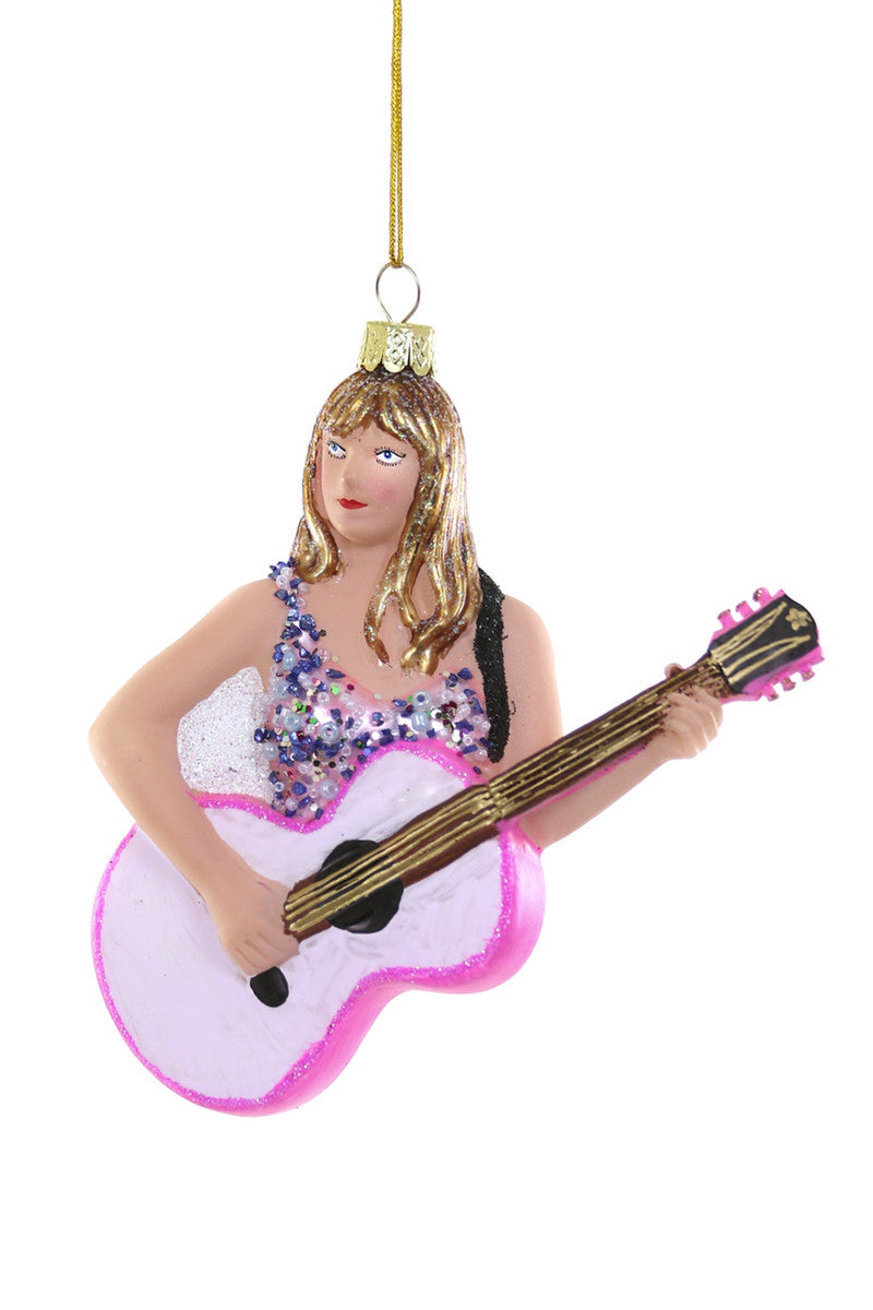 Taylor Swift with Guitar Ornament