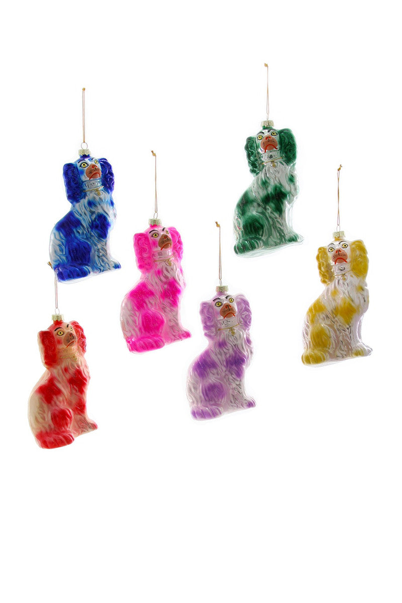 Staffordshire Dog Ornament (6 colors)