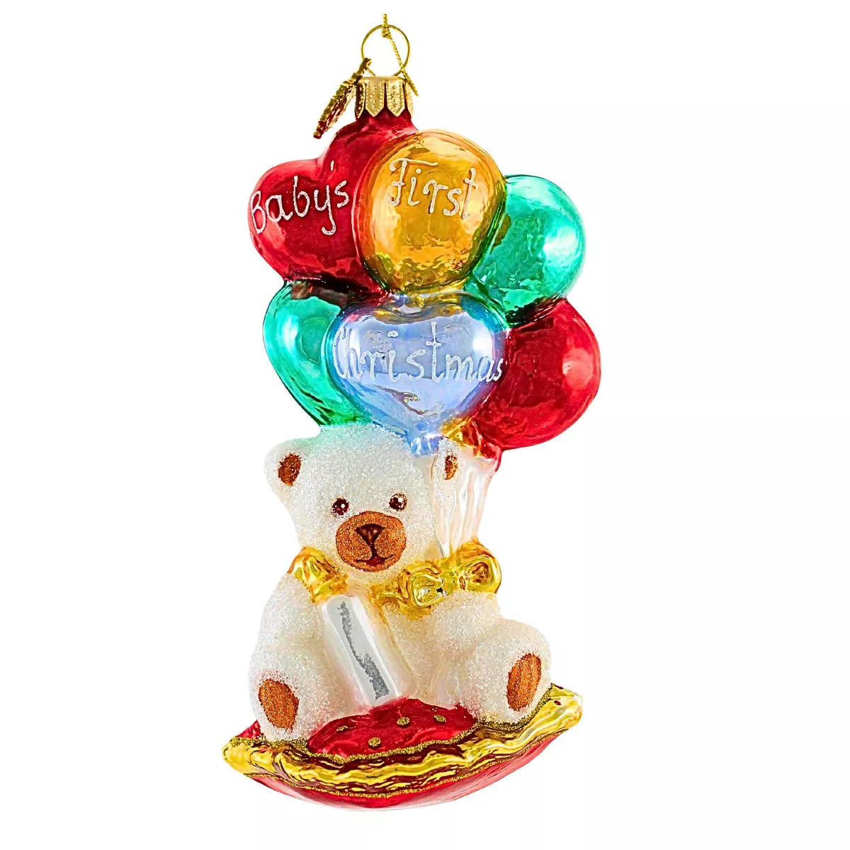 Baby's 1st Christmas Teddy Bear Ornament