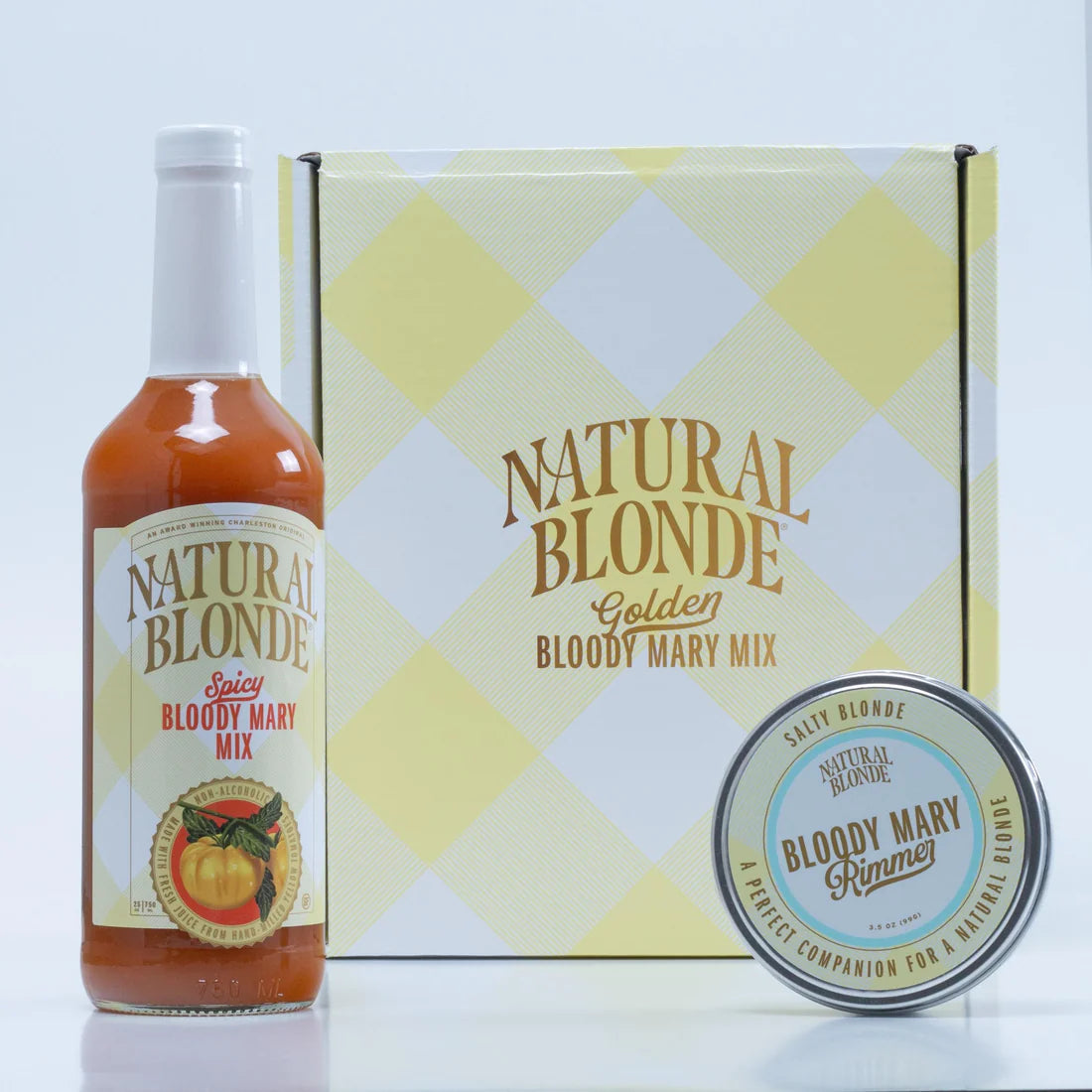 Natural Blonde Bloody Mary Spicy Gift Set