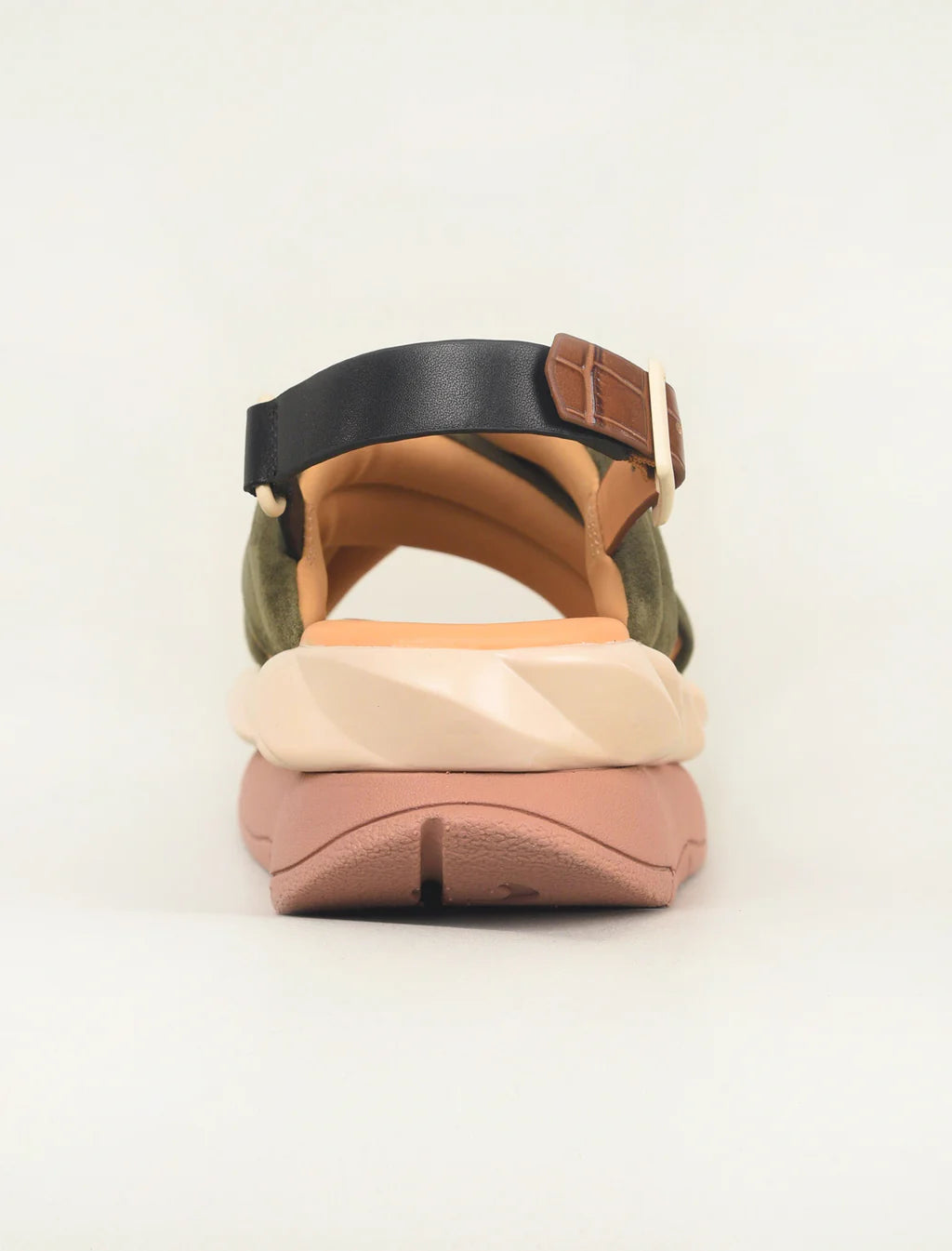 4CCCCEES Mellow Me Sandal - Moss Suede