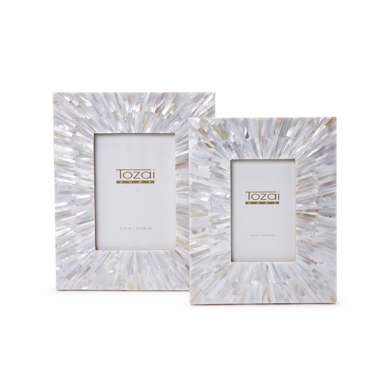 Mother of Pearl Photo Frame - (two sizes)