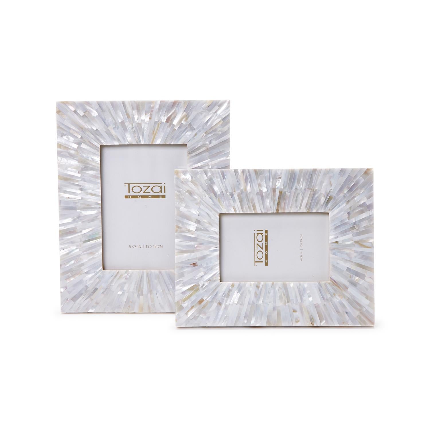 Mother of Pearl Photo Frame - (two sizes)