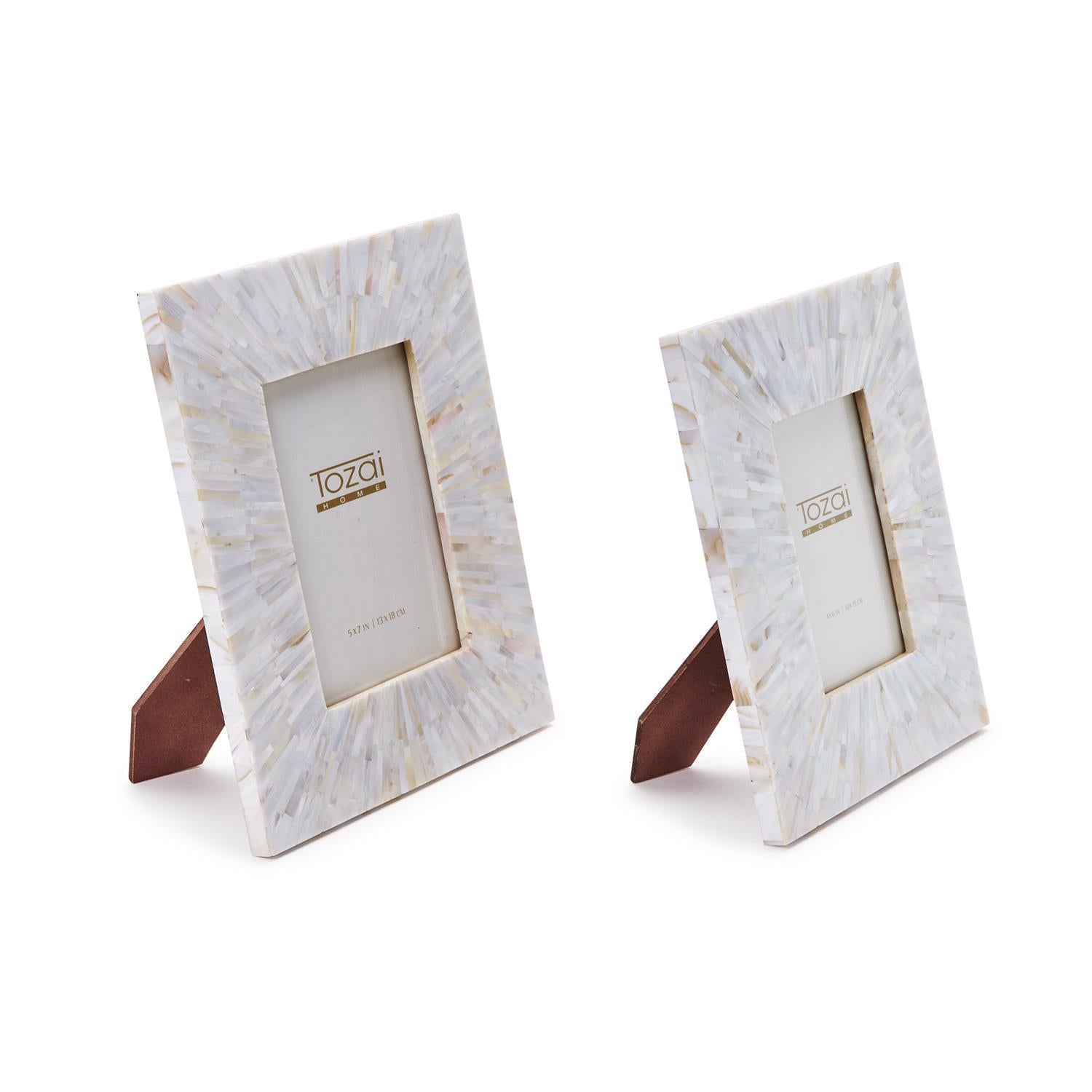 Mother of Pearl Photo Frame - (two sizes)