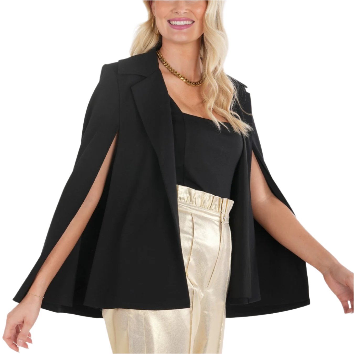 Emily McCarthy Overlay Cape