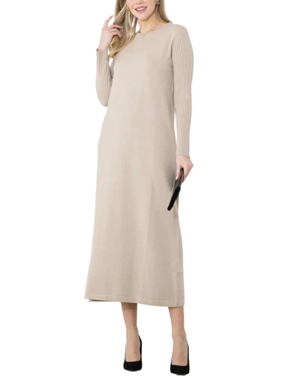 Sandra Dress - Khaki