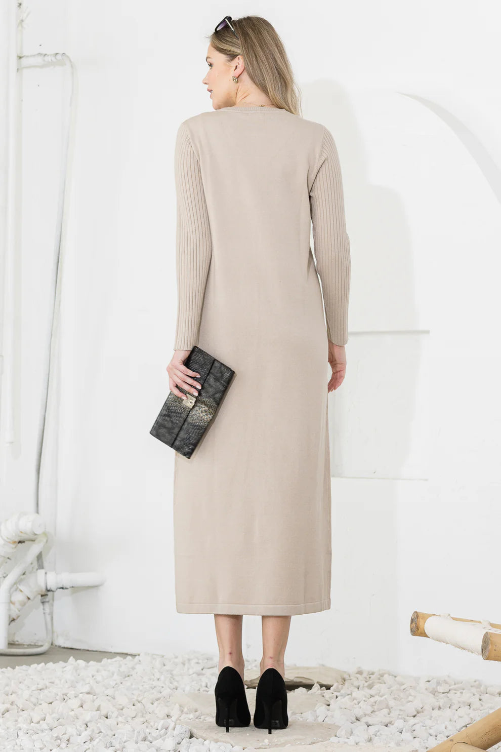 Sandra Dress - Khaki