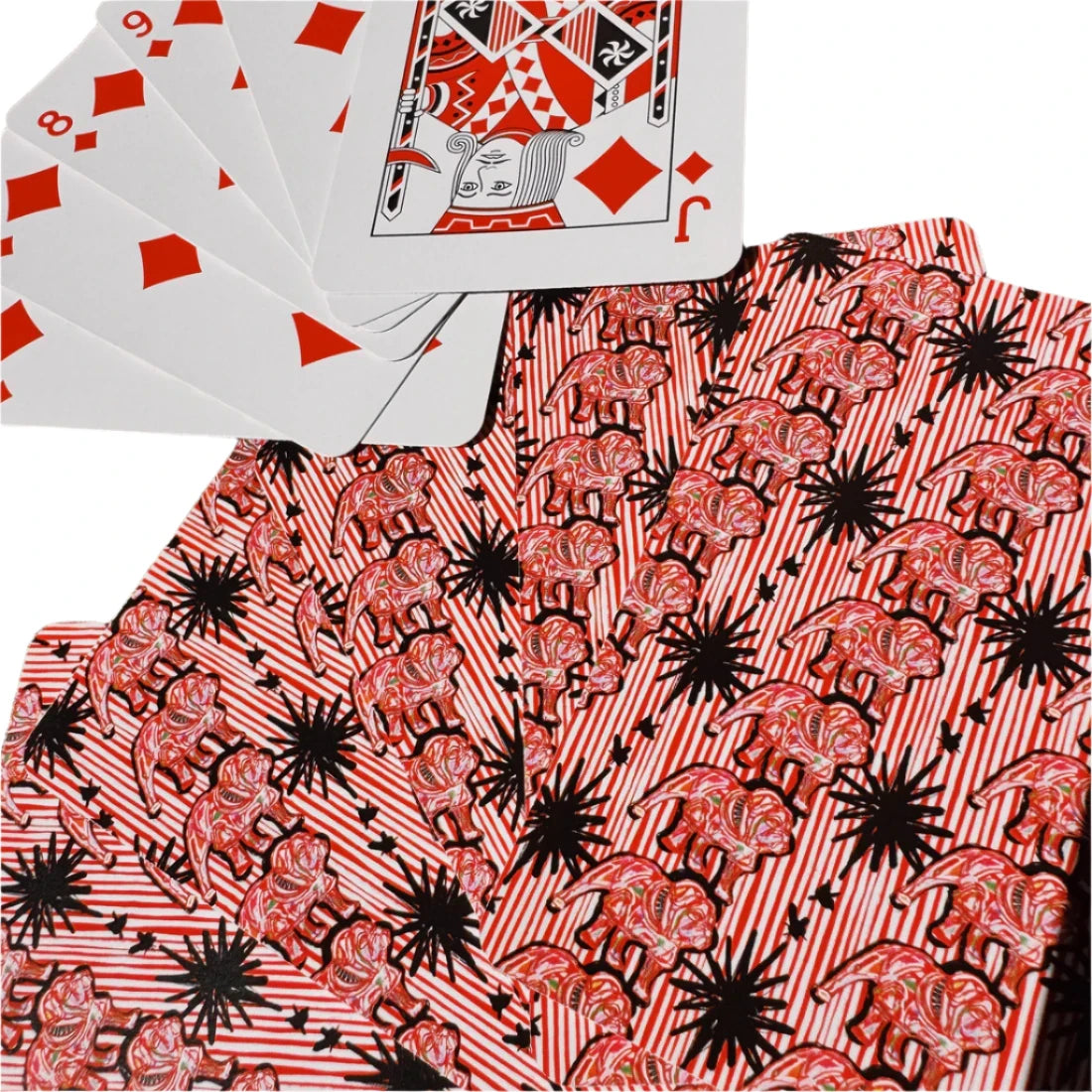 Chan Art - Dawgs Travel Playing Cards