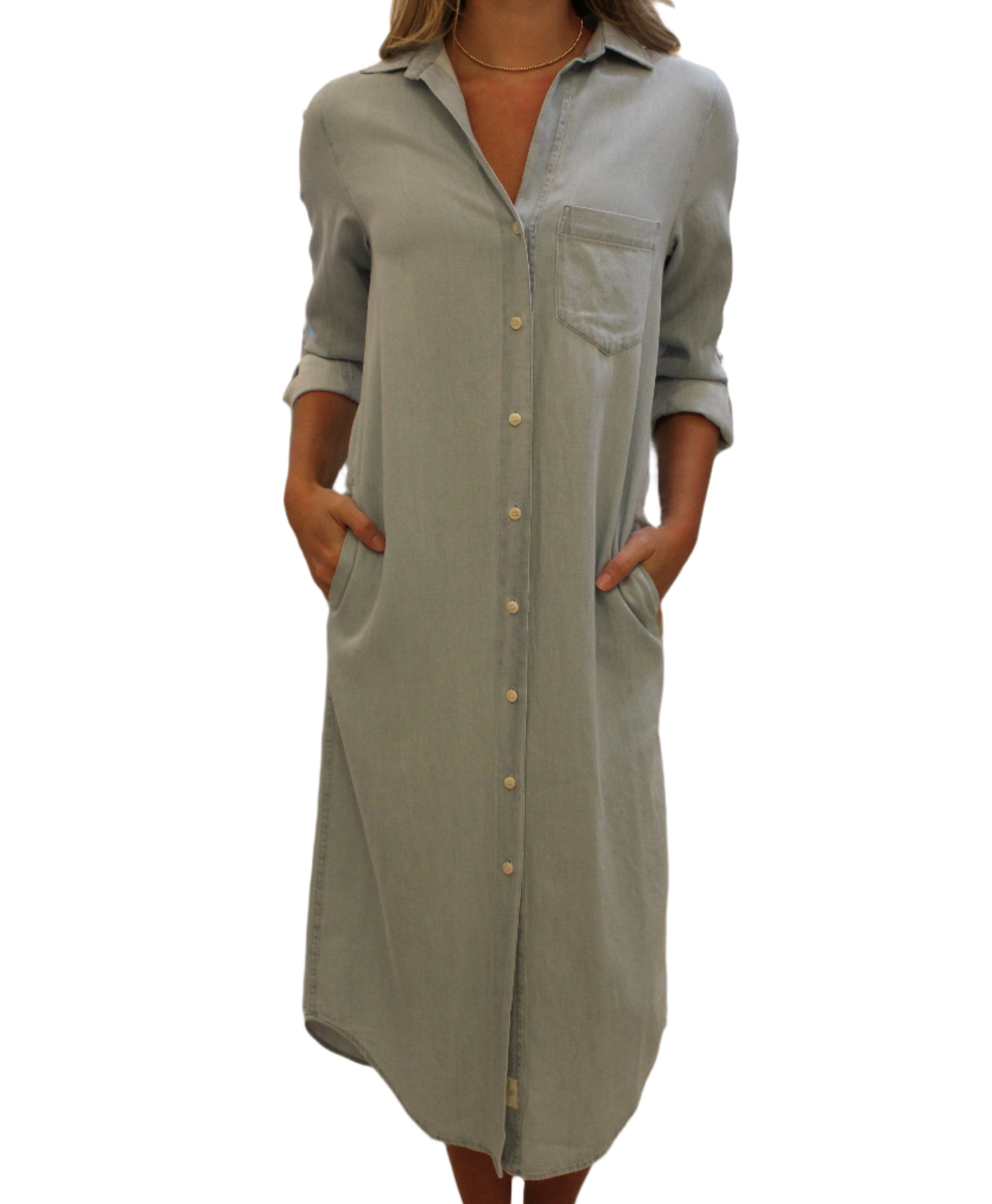 Le Marais Louisiana Dress - Classic Denim