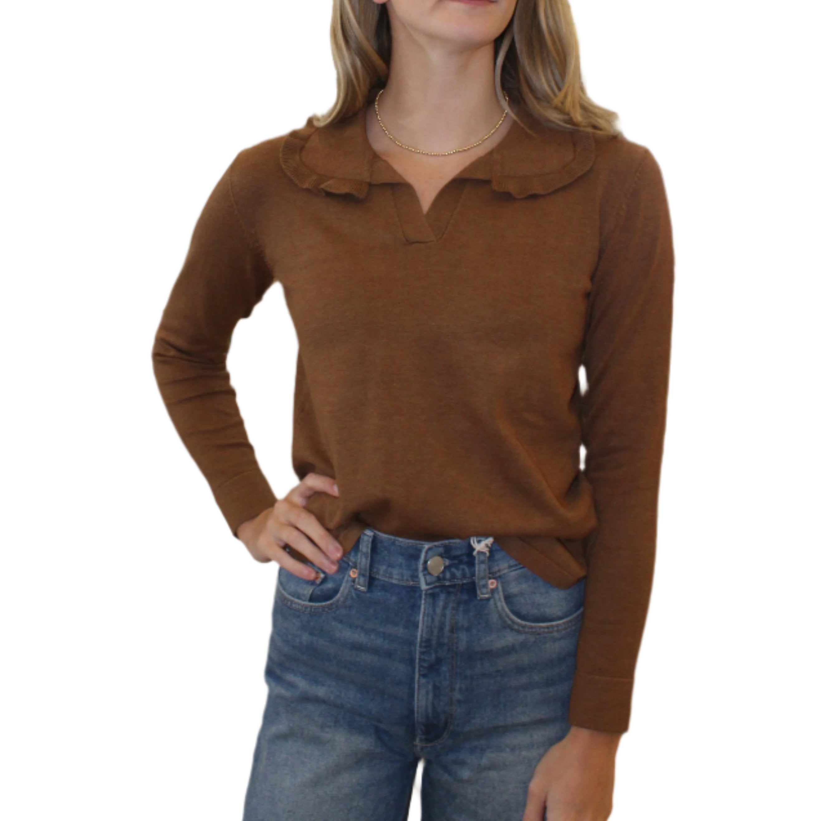 Taylor Tillman Katherine Sweater - (black or brown)