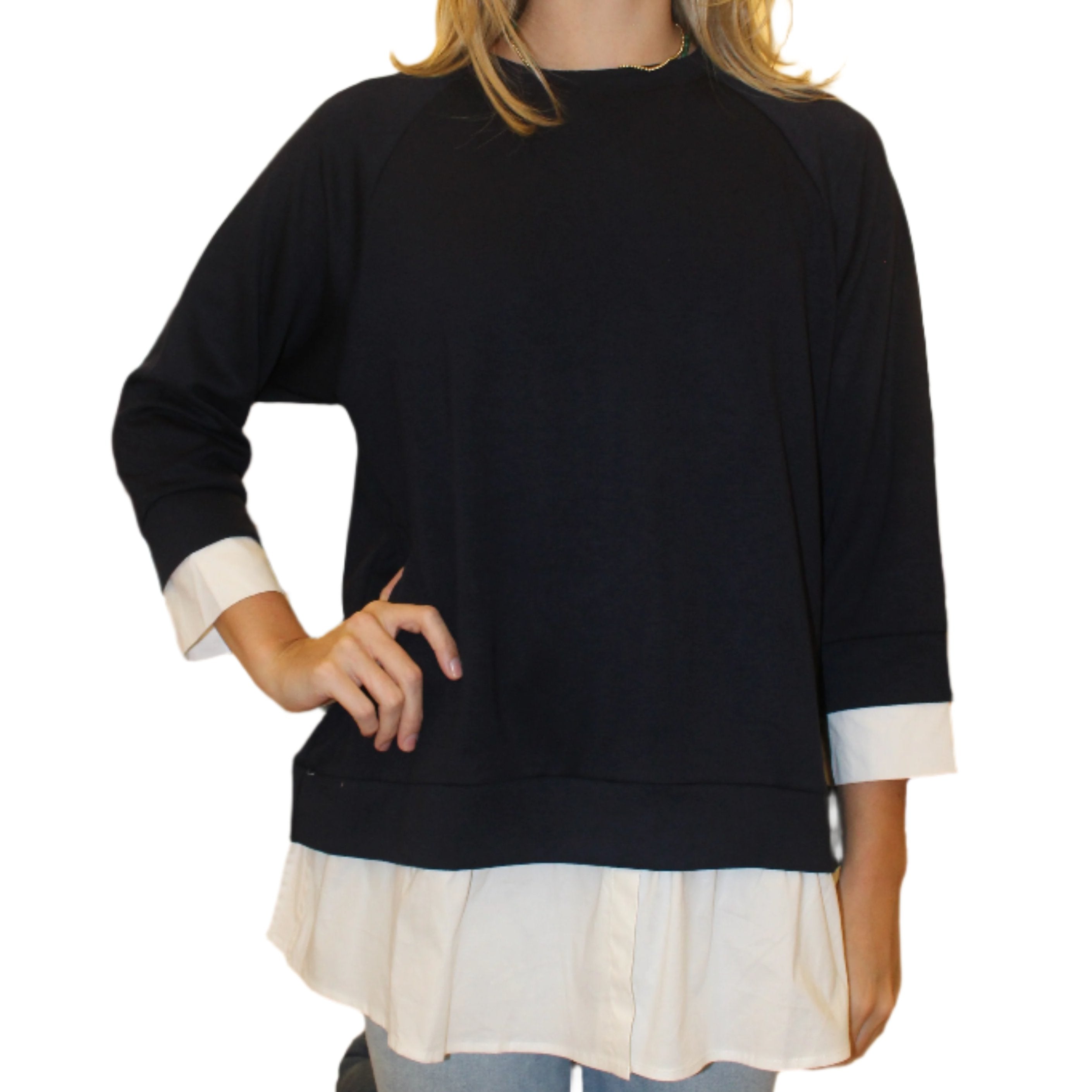 Fannie Top - Navy