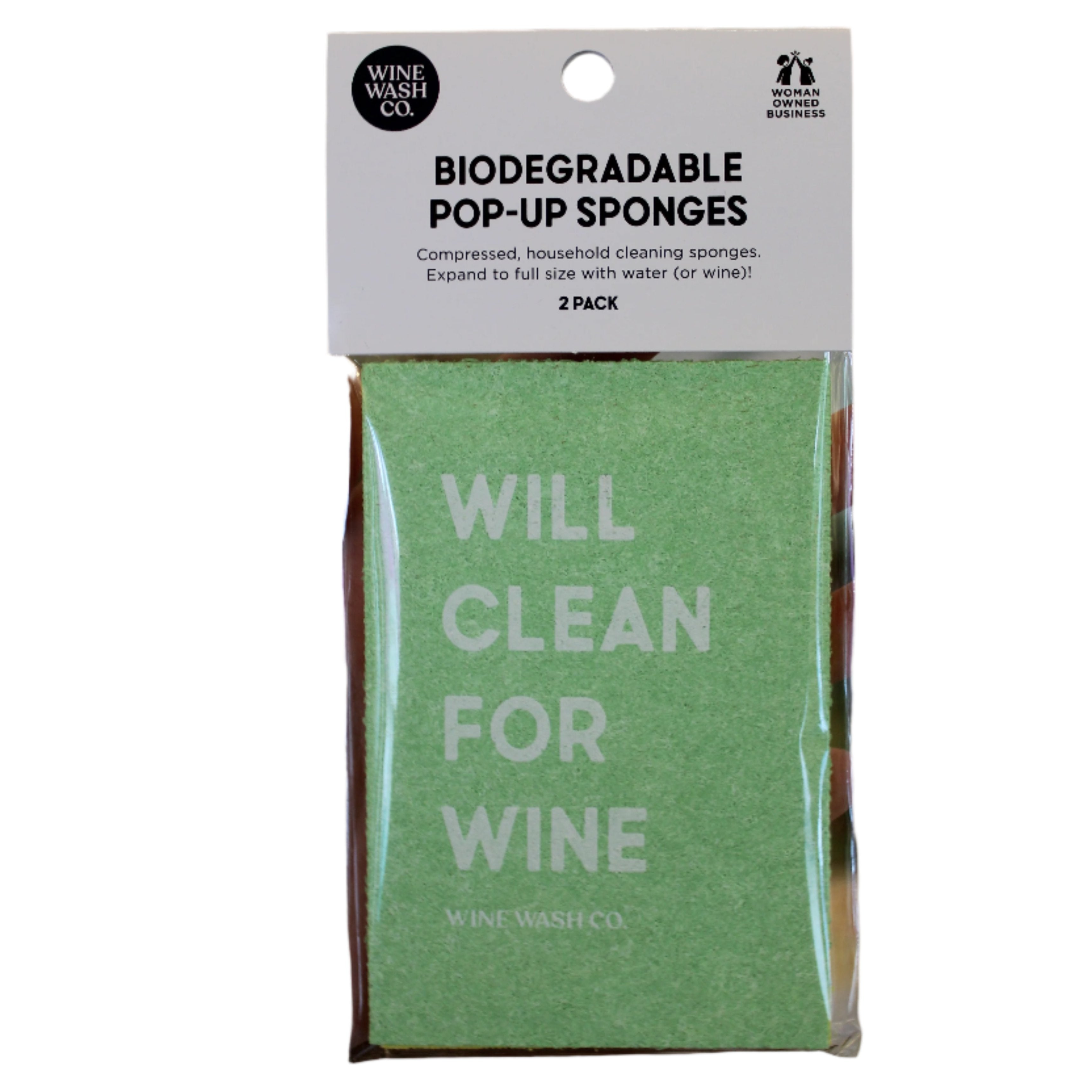 Biodegradable Pop-Up Sponge - (three variants)