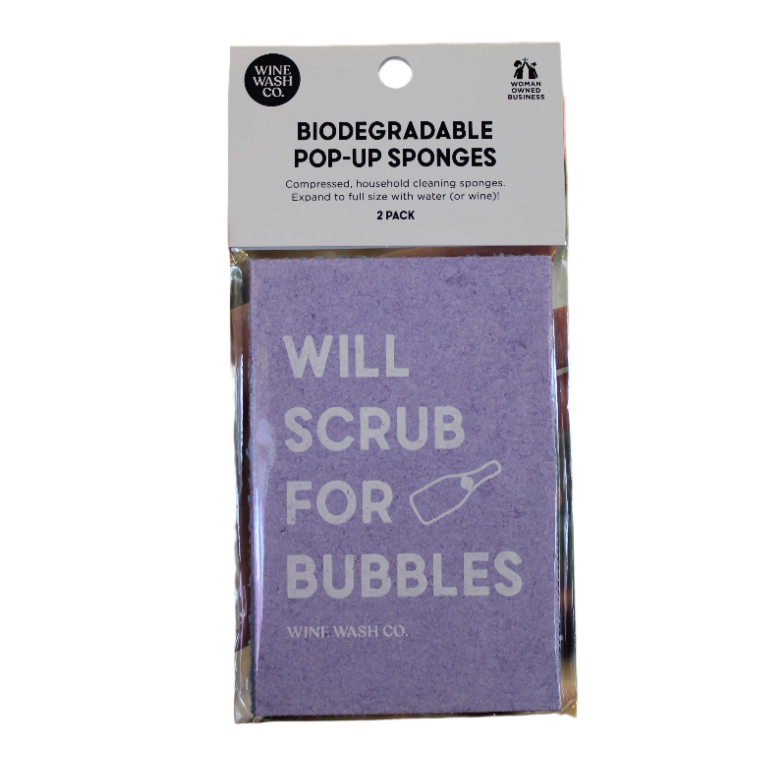 Biodegradable Pop-Up Sponge - (three variants)