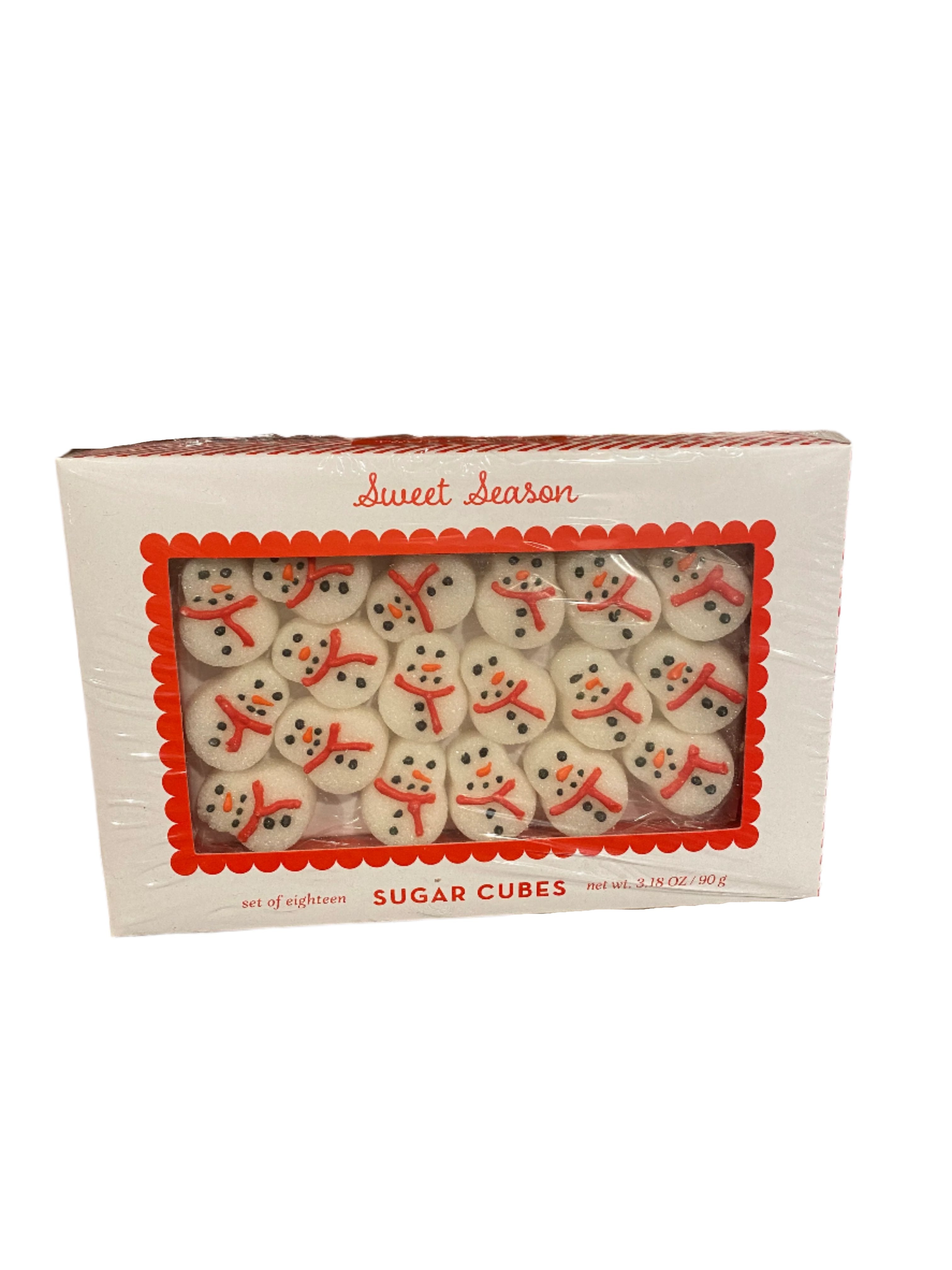 Holiday Hand Decorated Sugar Cubes - (three styles)