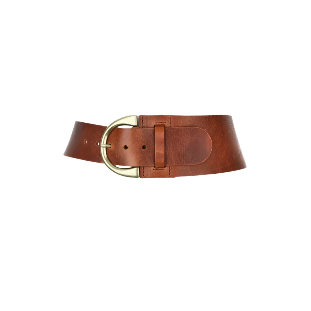 Brave Leather Kalie Belt - Brandy