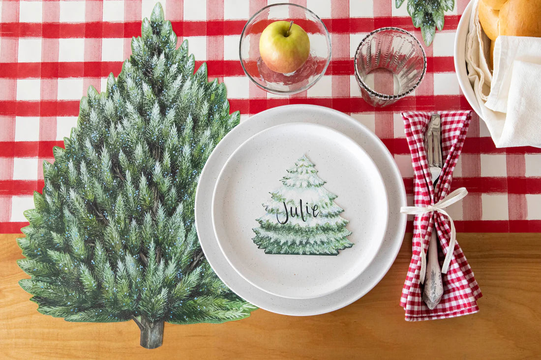 Die-cut Evergreen Placemat