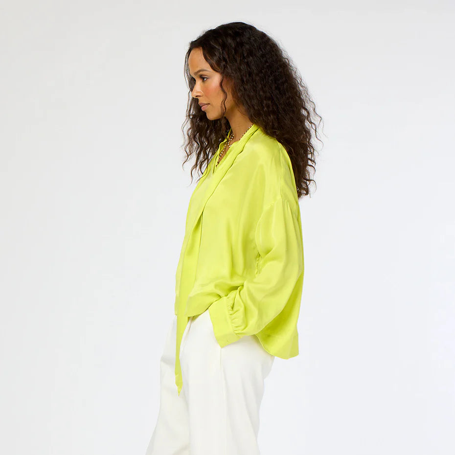 Kerri Rosenthal Libbie Blouse - Citron