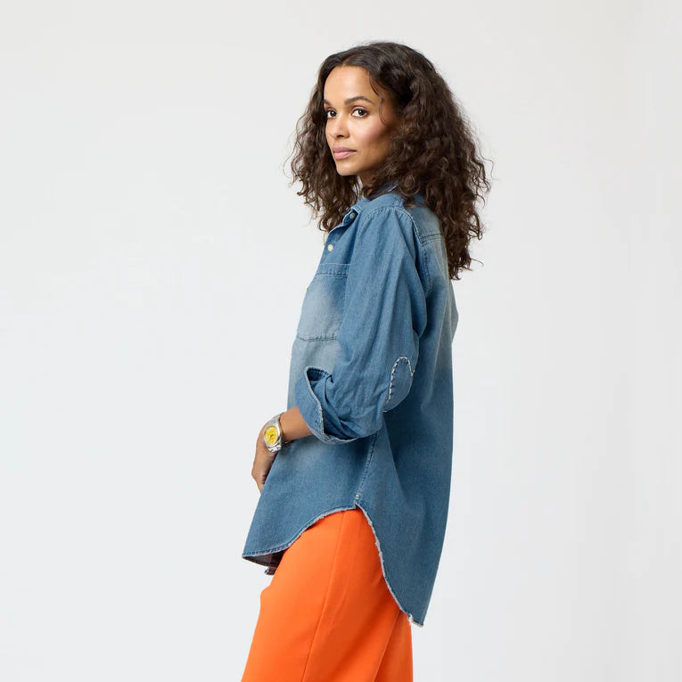 Kerry Rosenthal Denim Shirt