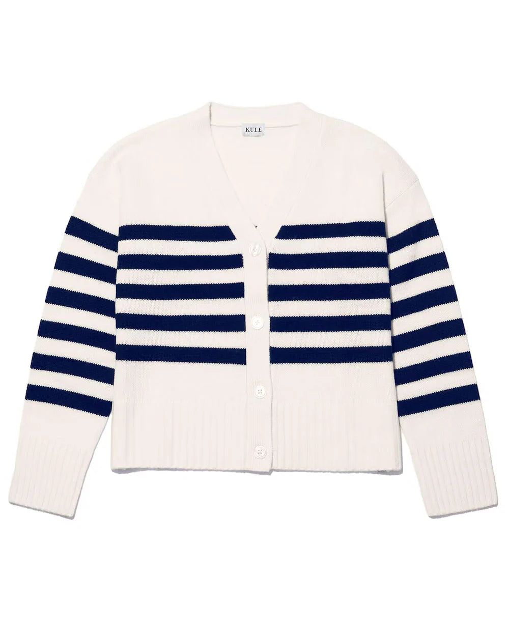 KULE  Sweater The Raffa - Cream/Navy