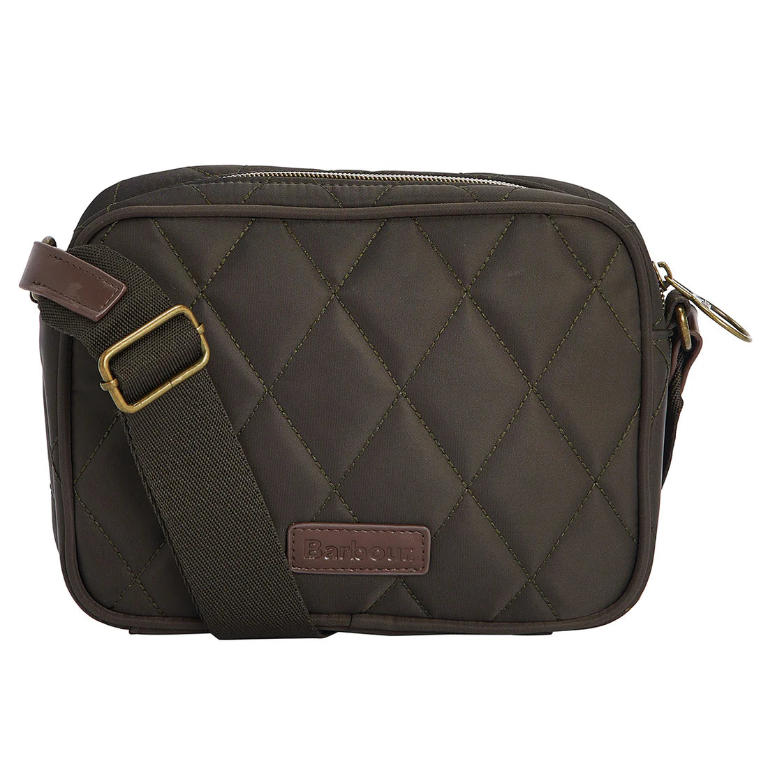 Barbour Quilted Crossbody Bag - Olive