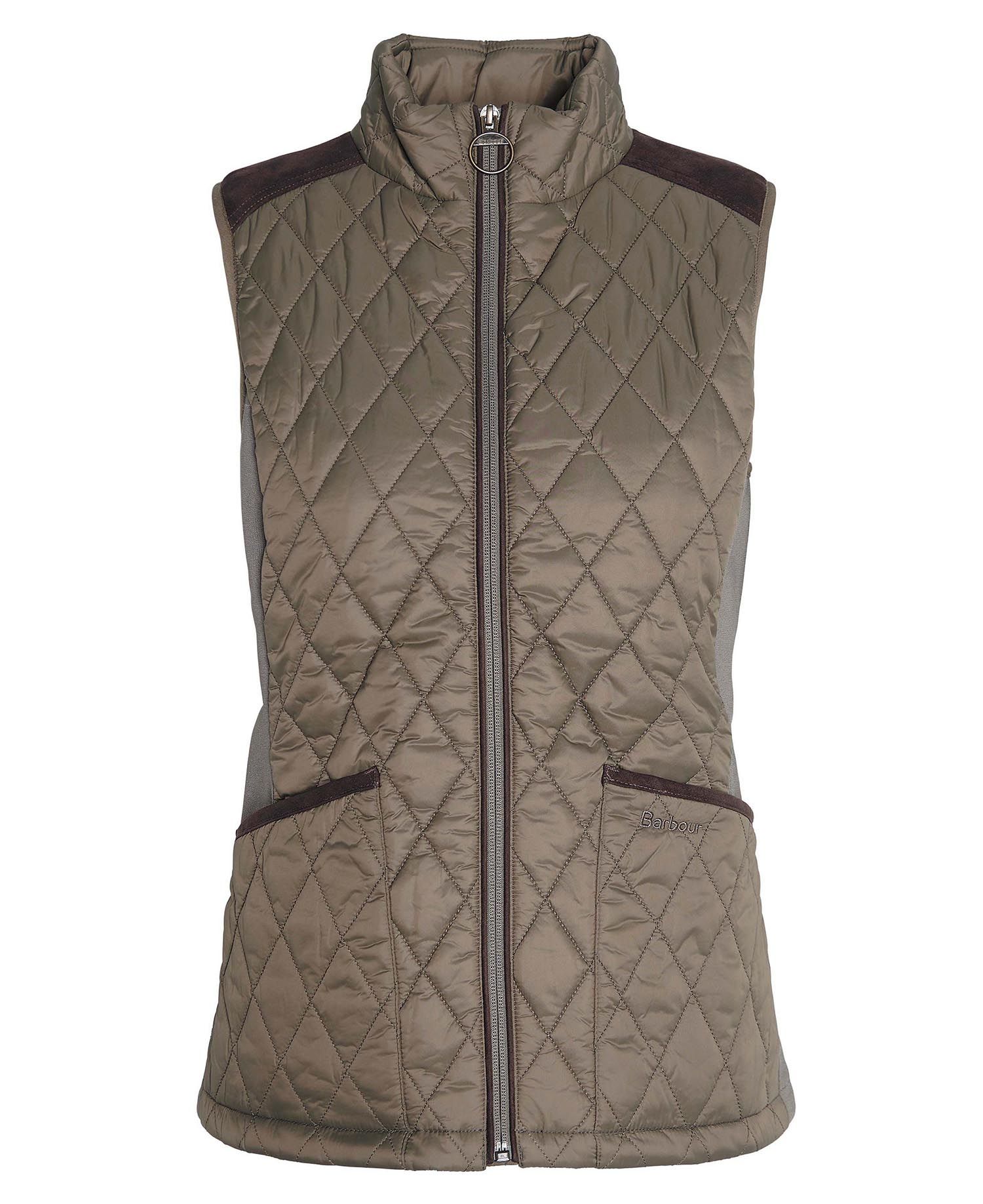 Ladies Barbour Highfield Gilet - Olive