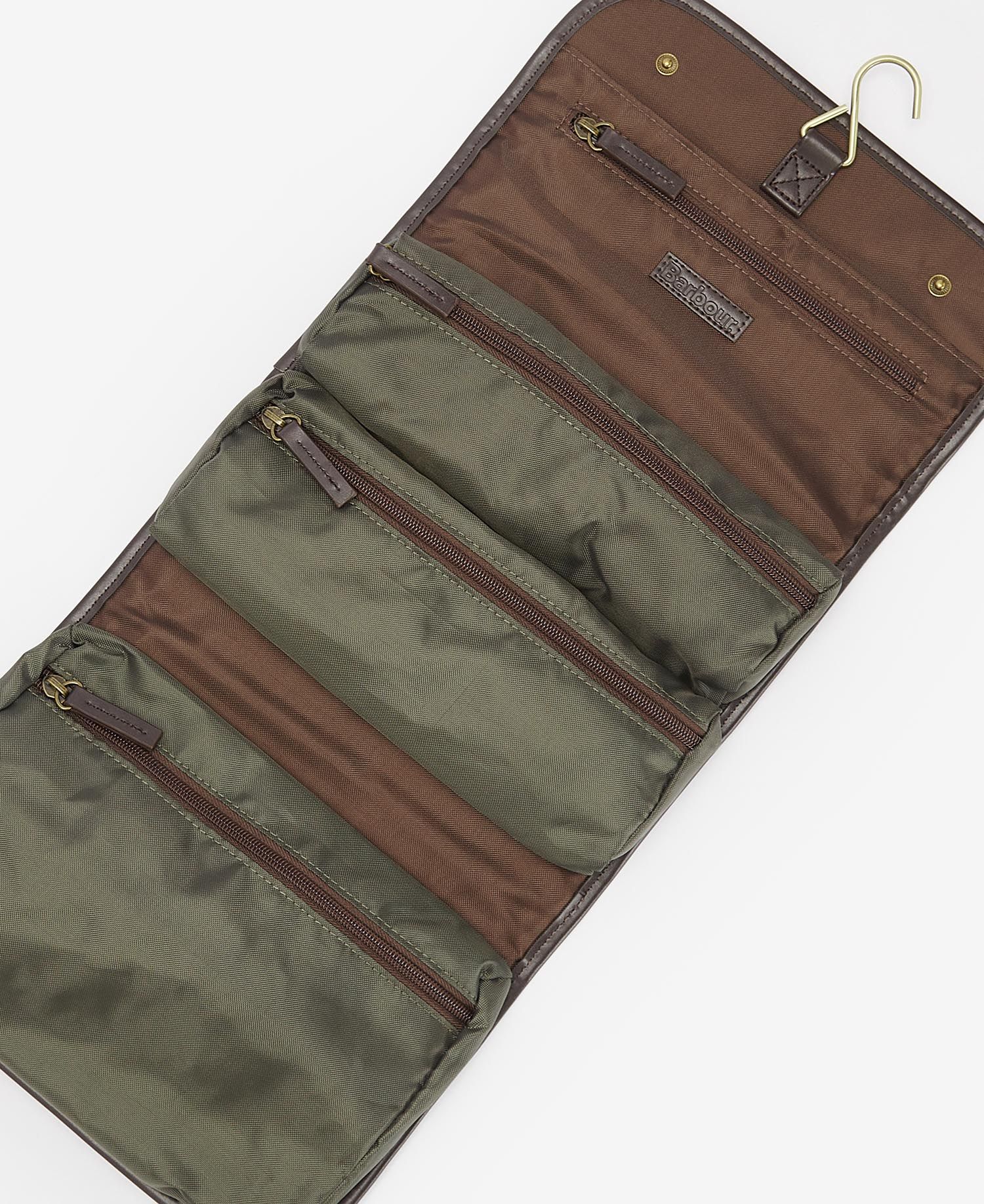 Barbour Wax Hanging Washbag