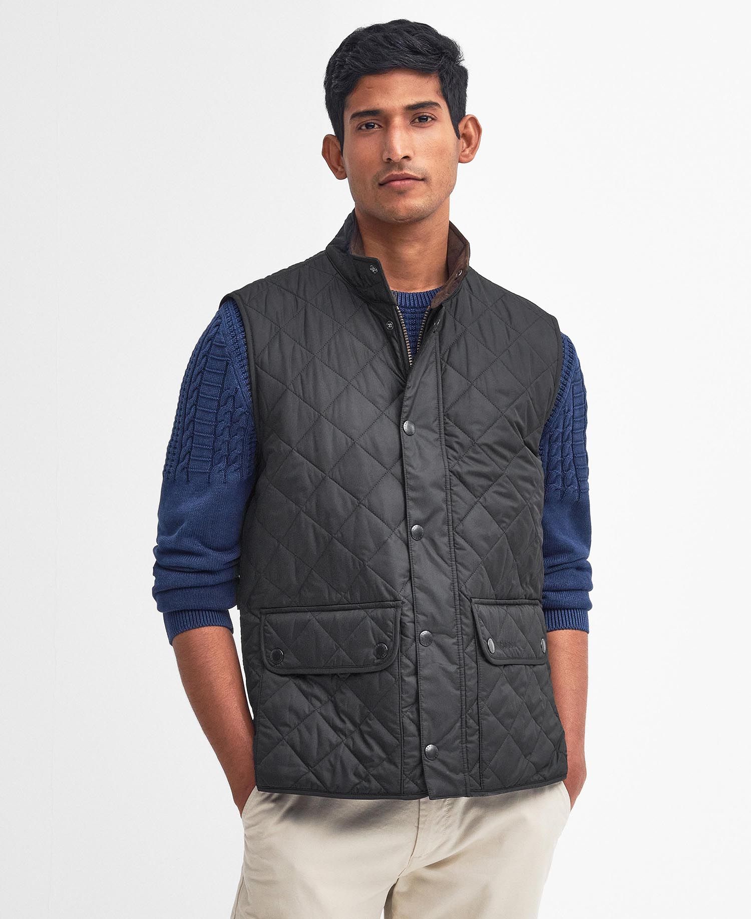 Barbour  Mens Lowerdale Quilted Gilet - Sage