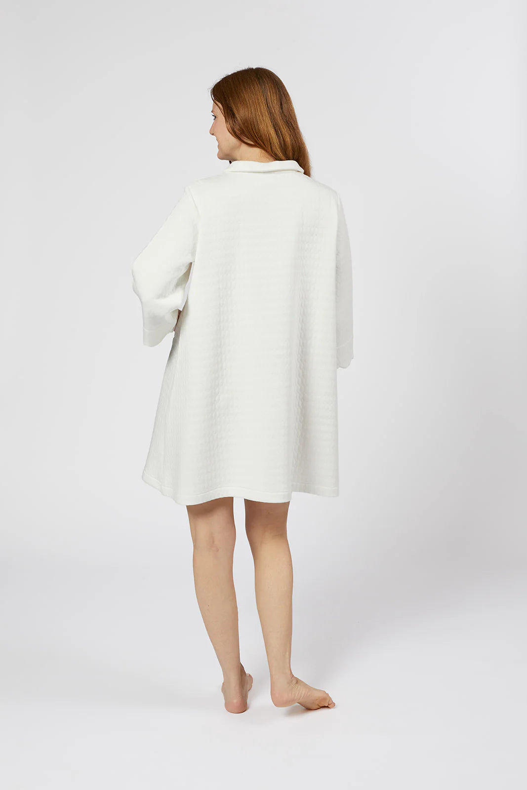 Lenora Vivian Robe - White