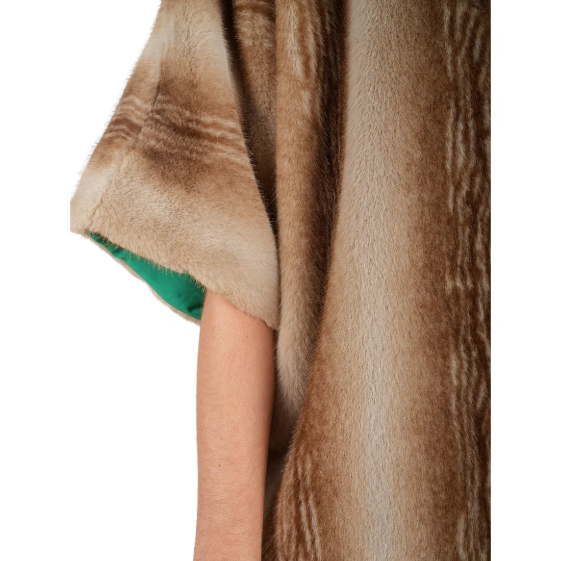 Emily McCarthy Coco Cape - Faux Fur