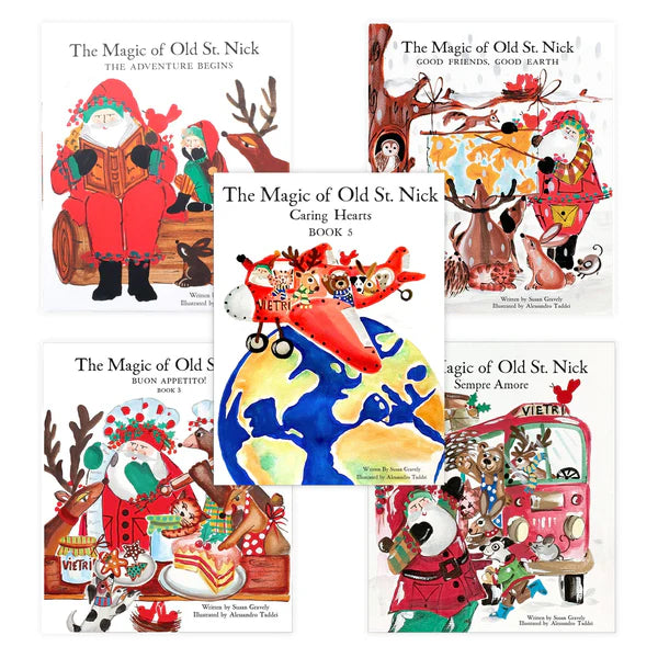 Vietri The Magic of Old  St. Nick Collector's Set